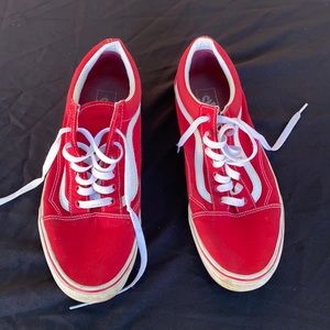 Red Vans